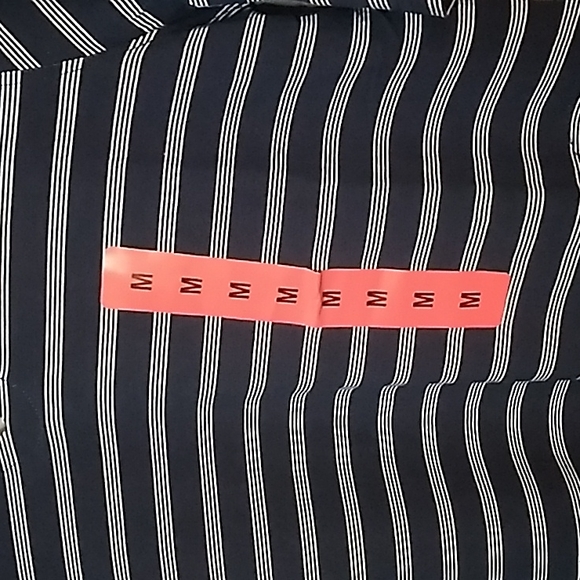 Hang Ten UV Protection UPF 50+ Blue & White Dress w Pockets Women's Medium - Picture 4 of 6